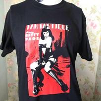 Betty Page Fantastique black t shirt, Music rock punk Unisex Shirt M