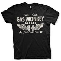 Gas Monkey Garage Texas Dallas 04 Wings Blood Sweat Beers Männer Men T-Shirt XXXL