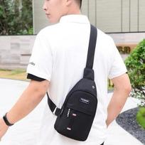 Men's Waterproof Large Capacity Fanny Pack, Adjustable Strap for Outdoor Activities, Travel Running, Hiking, Cycling Waist Bag white