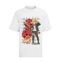 Naruto sasuke kakashi Minato Siegel 9 Tail Fucks Kurama Herren Bio Shirt L