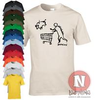 Banksy Camiseta Cavernícola VA Compras Arte Urbano Grafiti Bristol Fresco 3XL