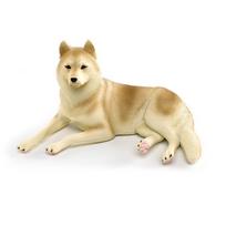 Husky Dog Figurine, Dog, Interior Decoration, Hobby (Brown)