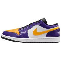 Jordan Air Jordan 1 Low top Vintage Basketball Shoes Unisex Purple IQ9389-547 44