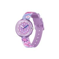 SWATCH Kids Flik Flak Feifei Series Blue Watch ZFPNP149 ZFPNP149 Purple Watch Dial pink