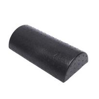 Fitness Yoga Column Roller/Half Foam Roller Blocks Pilates Yoga Roller/Yoga Massage Exercise Foam Roller/ Muscle Massage Roller black
