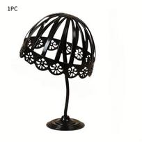 1pc/2pcs Hat Holder Freestanding Wigs Hat Cap Storage Display Rack Dryer Stand Organizer Clothes Shop Home Storing