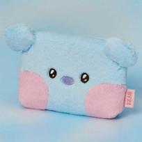 Official BT21 minini 'Hug Me' Mini Pouch - Adorable Compact Organizer KOYA