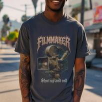 Filmmaker Camera T shirt | Vintage Film Director Tee | Cinematographer Crew Gift 4XL