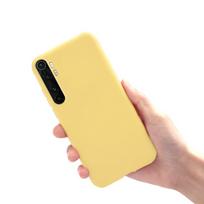 For Xiaomi Mi Note 10 Lite Case 6.47  Yellow Black Color Soft Funda Slim Back Cover For Xiaomi Note 10 Lite Mi Note10 Lite Coque Xiaomi Note 10 Lite geltona