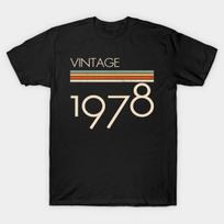 Vintage Classic 1978 T-Shirt S