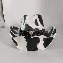 Vakarų kaubojaus šiaudinė skrybėlė vyrams ir moterims retro platus kraštas Kaubojaus šiaudinė skrybėlė Siuvinėta platus kraštas chapeau cowboy M55-58cm
