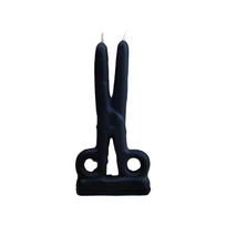 Scissor Candle Hecate Jyotish Mystic Mall Decorative Soy Blend Wax Candle "Pack-Of-1"