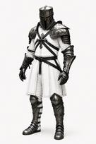 Rankų darbo Templieriaus Riterio Šarvų Apranga Viduramžių Kryžiuočio Pilno Plokštelinio Plieninio Kostiumo LARP Cosplay black