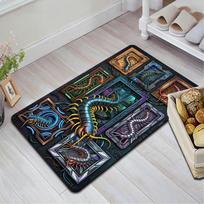 Cybernetic Centipedes Gallery Pattern Rug Floor Mat for Living Room or Bedroom Soft and Comfortable Carpet a Gift for Birthday and Holiday. 40x60cm( 15x23in )