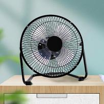 USB Rechargeable Portable Stroller Fan with 3 Speed Settings 360° Rotating Clip-On Cooling for Baby Crib Travel Car Seat