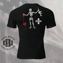 Army Medic Tri-Blend Black Military T-Shirt 2XL