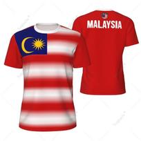 Sports Mesh T-shirt Malaysia Flag For Running Bike Soccer Tennis Football Fitness Tees 3D Printed Custom 2XL