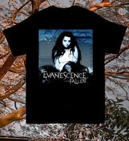 Evanescence Fallen Cotton Black Men hirt Xmas AZ1043 XXXL