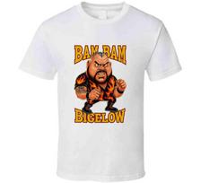 Bam Bam Bigelow Retro Wrestling Caricature Unisex T-Shirt XXXL