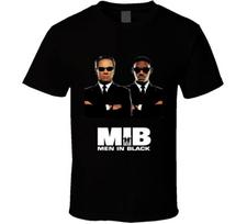 Men In Black MIB Will Smith Retro 90s Comedy Movie Unisex T-Shirt M