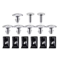 Car Engine Cover Lower Splash Shield Pin Screws Metal Bolt Screw Clips for 90674TY2A01 Replacement Accessories 1