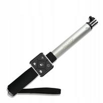 SJCAM Silver Selfie Stick Monopod with Remote Control 28-90