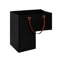 Space Saving L Shaped Felt Basket Folding Ladder Basket Creative Staircase Basket  Clothes Storage