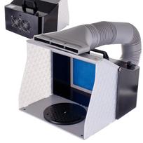 Airbrush Modeling Spray Booth Adjustable Power LED Light Compact