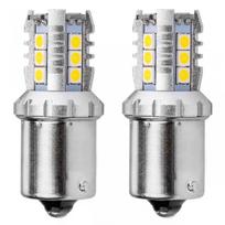 LED Bulbs CANBUS 3030 16SMD 1156 BA15S P21W R10W R5W White 12V 24V AMIO-02796