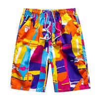 Men's Swim Trunks Quick Dry Beach Surfing Running Swimming Drawstring Shorts XXL