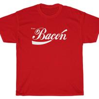 ENJOY BACON T-Shirt soda meat Swanson Parks S