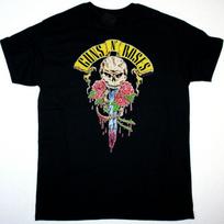 Vintage GUNS N ROSES Ban Heavy Cotton Unisex Black Tee Shirt AB416 XXXL