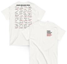 New 2025 F1 Race Calendar Unisex T-Shirt L