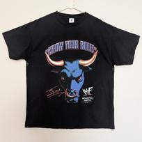 VTG 2000 WWF The Rock XL T-Shirt Know Your Role The People's Champion Bull Y2K Unisex T-Shirt XXL