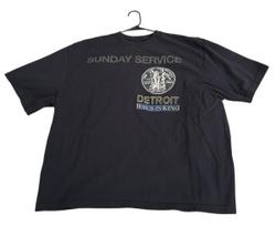 Kanye West T-shirt Sunday Service Detroit Jesus Is King Mens XL Black READ Unisex T-Shirt M