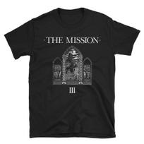 The Mission UK T-Shirt Sisters of Mercy Bauhaus Joy Division New Ord, Unisex tee Unisex T-Shirt XXL