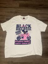 Vintage Y2K 2005 Black Bike Week Freeknik Hip Hop Rap Tee Size XL/2XL Biker Rare Unisex T-Shirt XL