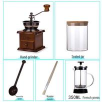 Jiaqi Manual Wood Coffee Grinder