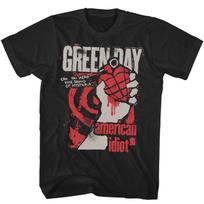 Green Day American Idiot Hysteria Marškinėliai Vyriški Roko Muzikos Klasikinės Grupės Marškinėliai Oversized Trumpomis Rankovėmis Moterų Mados Gatvės Viršus XXXXL