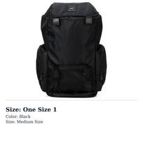PUMA Fabric Backpack Medium Unisex Black 090580-01 One Size 1