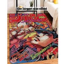 JoJos Bizarre Adventure Retro Anime Door Mat Nordic Style Bedroom Living Room Doormat Home Balcony Anti-Slip Alfombra 40cm x 60cm