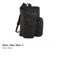 PUMA Fabric Backpack Regular Unisex Black 090318-01 One Size 1