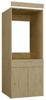 Spintelė skalbimo mašinai Pola Twin 1S, artisan oak, 64.2 cm x 64.2 cm x 162 cm
