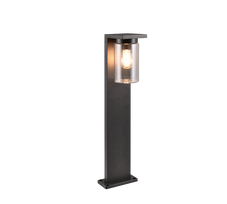 Pastatomas lauko šviestuvas Trio Ardila, 40W, E27, IP44, juoda sp., 16 cm x 65 cm