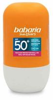 Priemonė įdegio priežiūrai veidui Babaria Sun Lovers Roll-On SPF50+, 50 ml