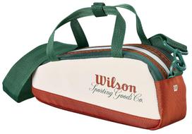 Teniso krepšys Wilson Roland Garros Mini Bag 2026, ruda sp./žalia sp.