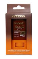 Priemonė įdegio priežiūrai veidui Babaria Glow Effect SPF50+, 20 ml