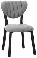 Valgomojo kėdė Kalune Design Elma 225ALN1103, matinė, pilka sp., 45 cm x 47 cm x 85 cm