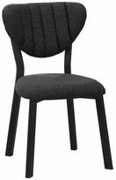Valgomojo kėdė Kalune Design Elma 225ALN1101, matinė, antracito sp., 45 cm x 47 cm x 85 cm