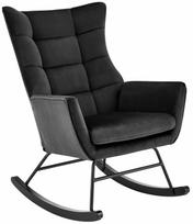 Supamasis krėslas Leisure Furniture Bazalto, juoda sp., 90 cm x 70 cm x 92 cm